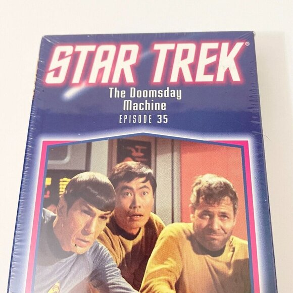 Vtg 1993 Star Trek The Television Series The Doomsday Machine VHS Tape - Picture 2 of 16